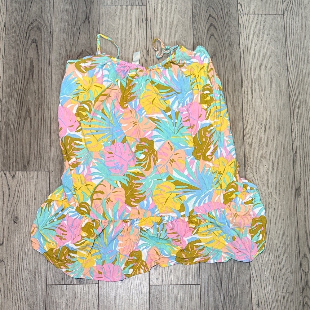 Billabong Women's Sunny Daze Floral Tropical Mini Dress Size Small - Picture 9 of 10